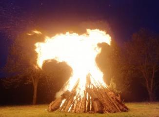 Sperrmüll, Altreifen und behandelte Paletten haben im Feuer nichts verloren - Image